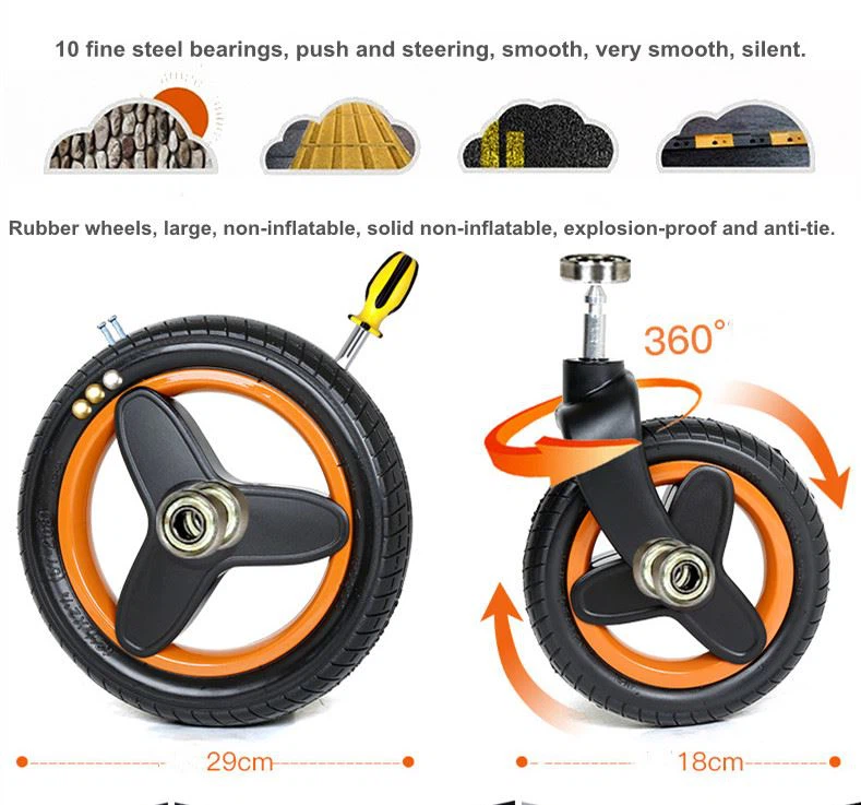 stroller with car seat 3 in1